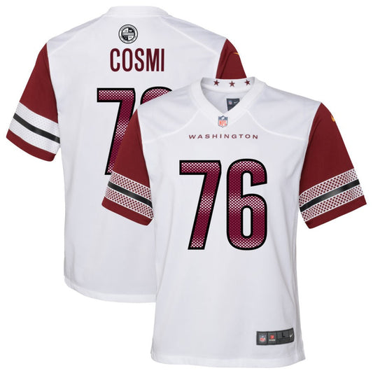 Sam Cosmi Washington Commanders Nike Youth Game Player Jersey - White