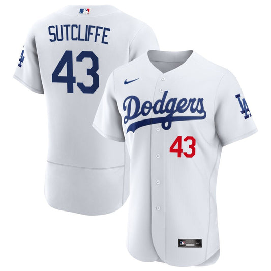 Rick Sutcliffe Los Angeles Dodgers Nike Home RetiredAuthentic Jersey - White