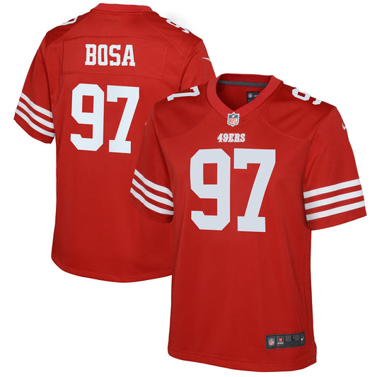 Nick Bosa San Francisco 49ers Nike Youth Game Jersey - Scarlet