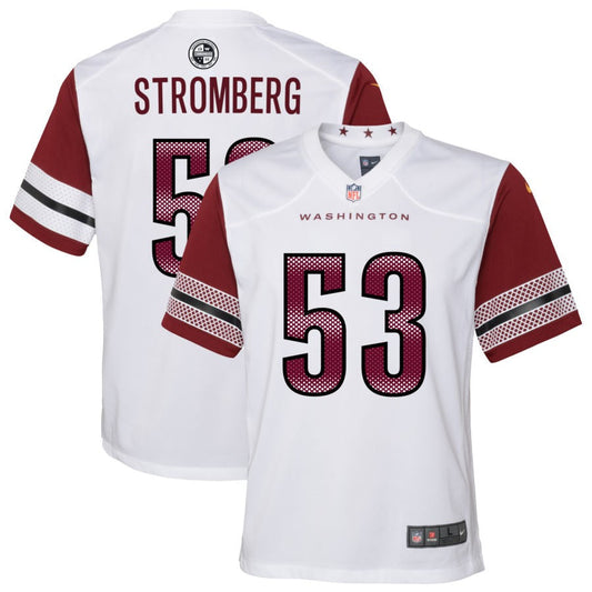 Ricky Stromberg Washington Commanders Nike Youth Game Player Jersey - White