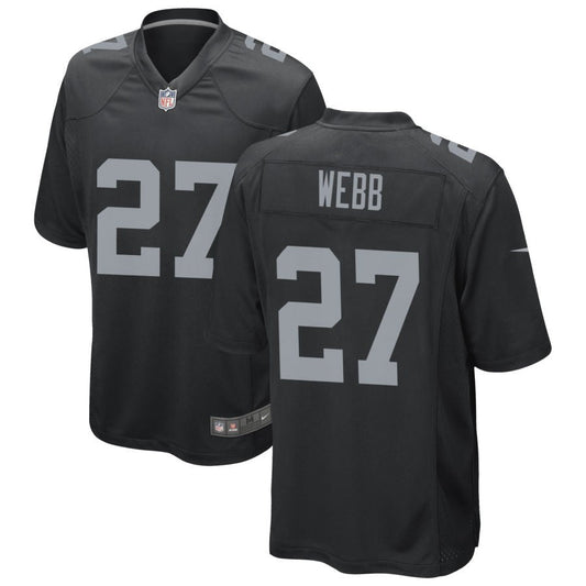 Sam Webb Las Vegas Raiders Nike Game Jersey - Black