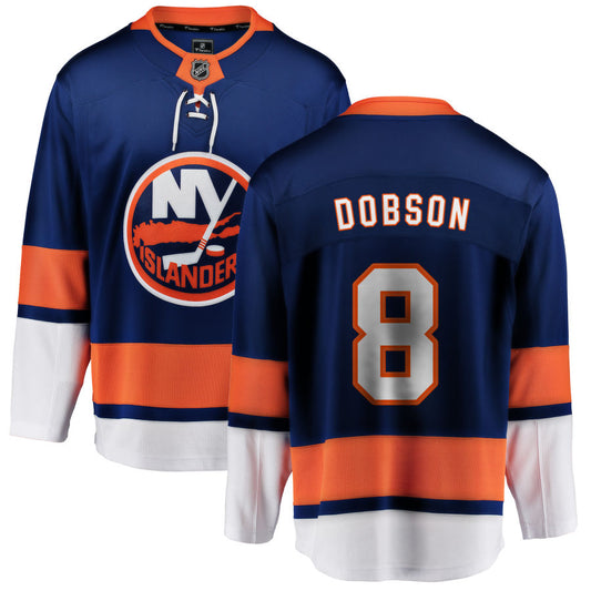 Noah Dobson New York Islanders Fanatics Branded Home Breakaway Jersey - Blue