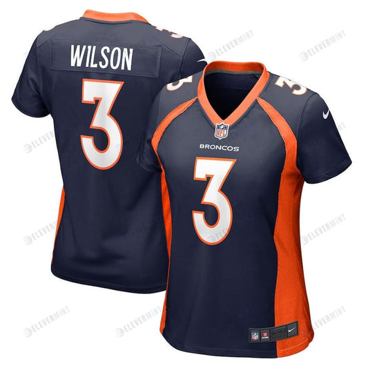 Russell Wilson Denver Broncos Women's Game Jersey - Navy Jersey