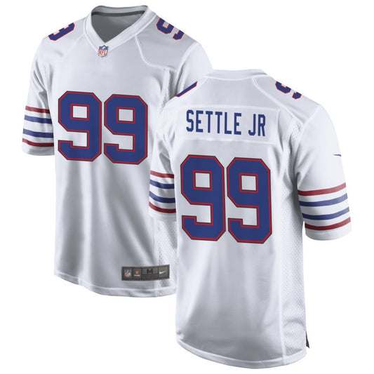 Tim Settle Jr Buffalo Bills Nike Alternate Game Jersey - White