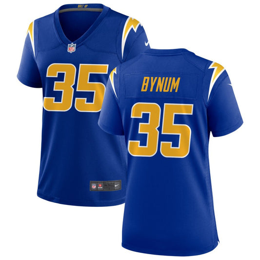 Terrell Bynum Los Angeles Chargers Nike Women's Alternate Game Jersey - Royal