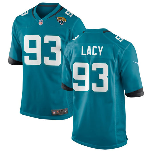 Tyler Lacy Jacksonville Jaguars Nike Alternate Game Jersey - Teal