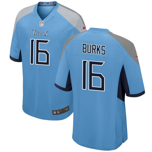 Treylon Burks Tennessee Titans Nike Alternate Game Jersey - Light Blue