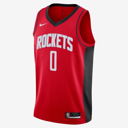 Rockets Icon Edition 2020 Nike NBA Swingman Jersey - University Red