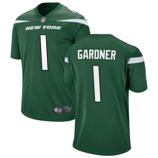 Sauce Gardner New York Jets Nike Youth Game Jersey - Gotham Green