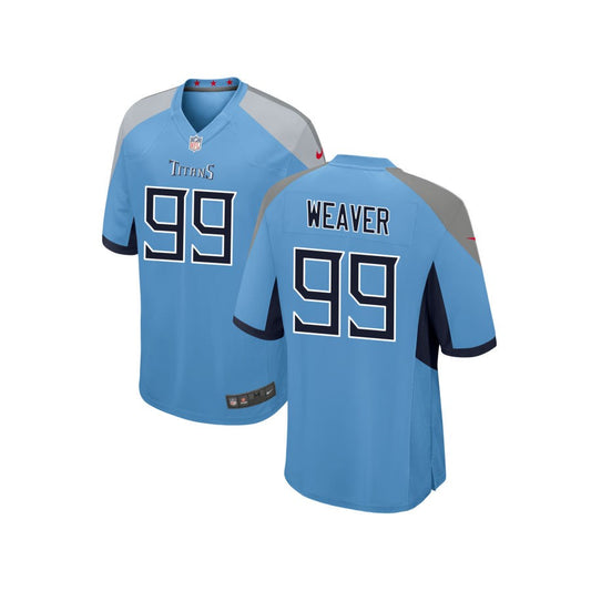 Rashad Weaver Tennessee Titans Nike Youth Alternate Game Jersey - Light Blue