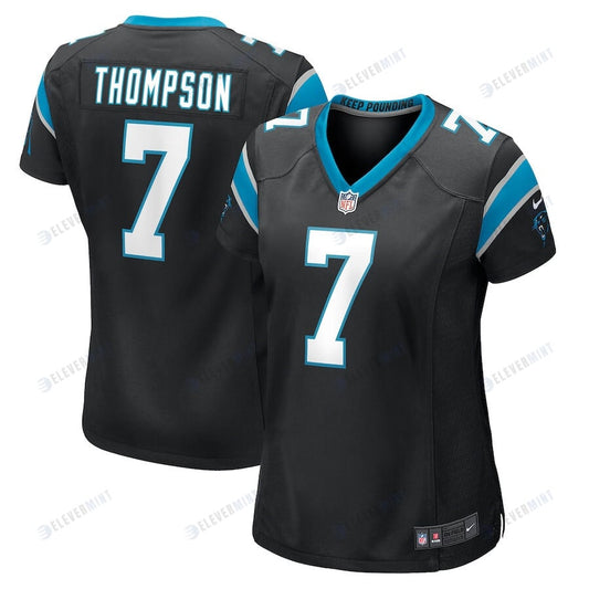 Shaq Thompson 7 Carolina Panthers Women's Game Jersey - Black