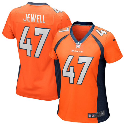 Women's Denver Broncos Josey Jewell Game Jersey Orange