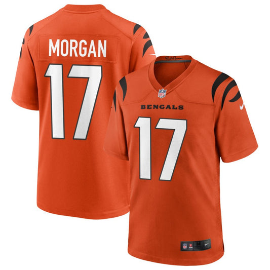 Stanley Morgan Cincinnati Bengals Nike Youth Alternate Game Jersey - Orange