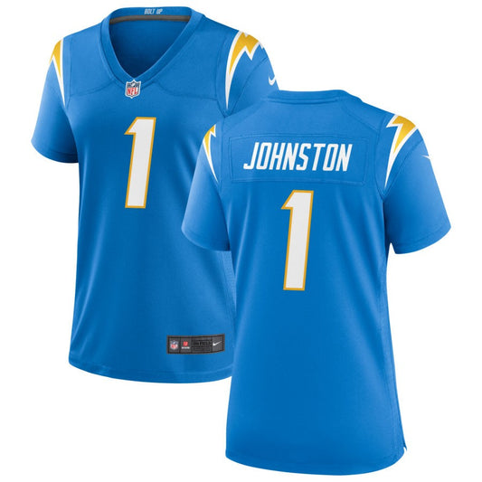 Quentin Johnston Los Angeles Chargers Nike Women's Game Jersey - Powder Blue