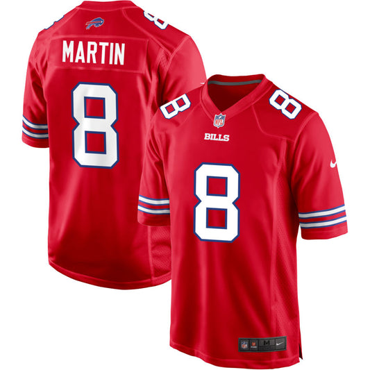 Sam Martin Buffalo Bills Nike Alternate Game Jersey - Red