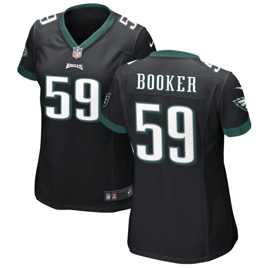 Thomas Booker Philadelphia Eagles Nike Women's Alternate Game Jersey - Black