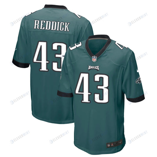 Philadelphia Eagles Haason Reddick 43 Game Jersey - Midnight Green Jersey