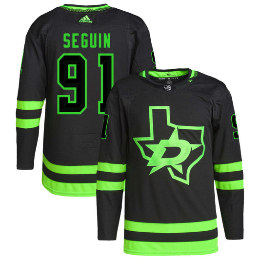 Tyler Seguin Dallas Stars adidas Alternate Primegreen Authentic Pro Jersey - Black