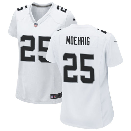 Tre'von Moehrig Las Vegas Raiders Nike Women's Game Jersey - White