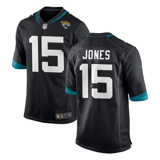 Tim Jones Jacksonville Jaguars Nike Youth Team Color Game Jersey - Black