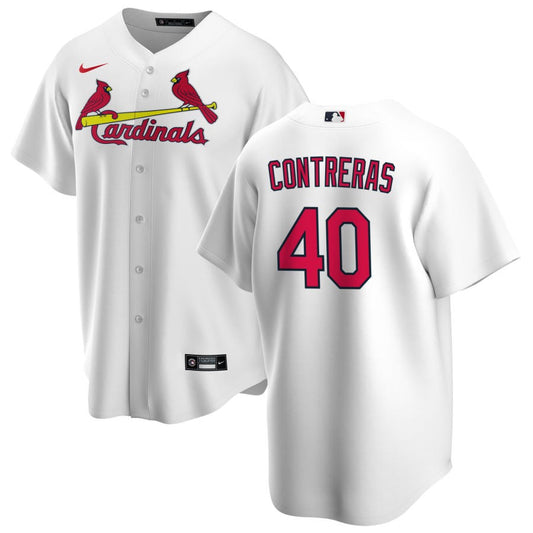 Willson Contreras St. Louis Cardinals Nike Youth Home Replica Jersey - White