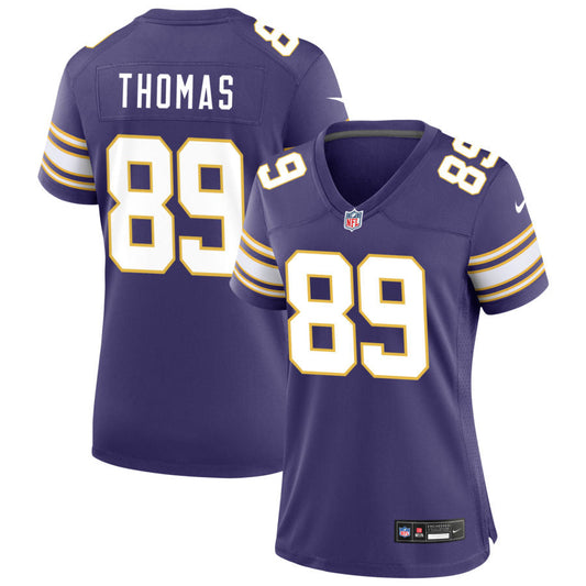 Thayer Thomas Minnesota Vikings Nike Women's Classic Game Jersey - Purple