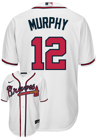 Sean Murphy Jersey - Atlanta Braves Replica Adult Home Jersey