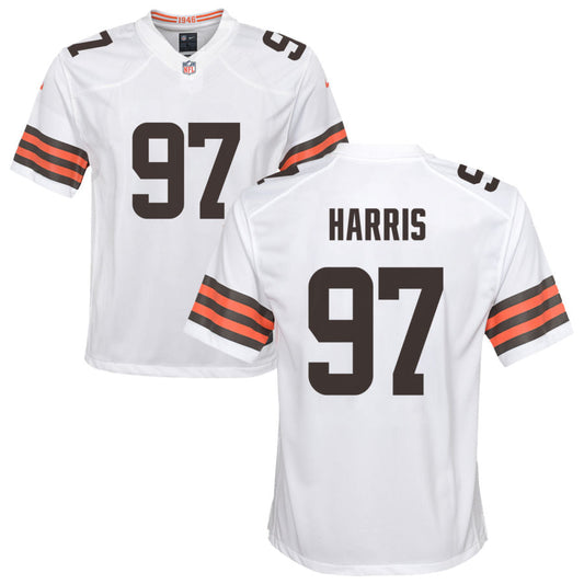 Shelby Harris Nike Cleveland Browns Youth Game Jersey - White