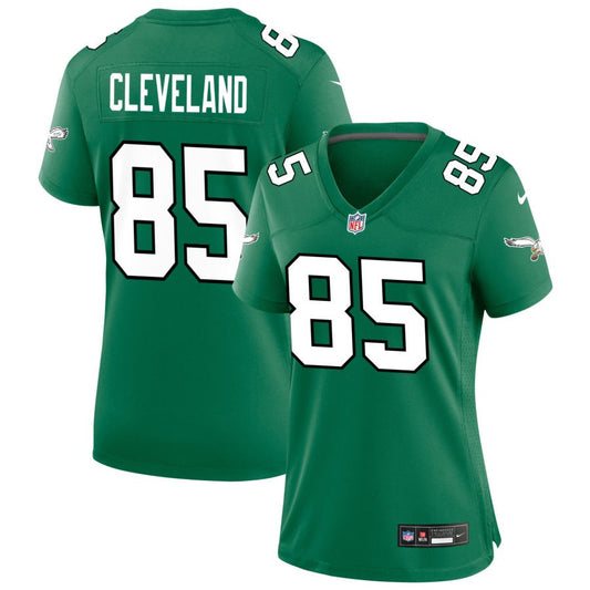 Tyrie Cleveland Philadelphia Eagles Nike Women's Alternate Game Jersey - Kelly Green