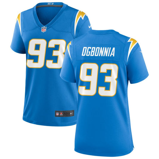 Otito Ogbonnia Los Angeles Chargers Nike Women's Game Jersey - Powder Blue