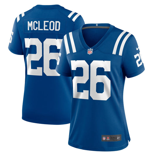 Rodney McLeod Indianapolis Colts Nike Women's Player Game Jersey - Royal