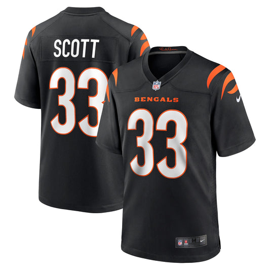 Nick Scott Cincinnati Bengals Nike Game Player Jersey - Black