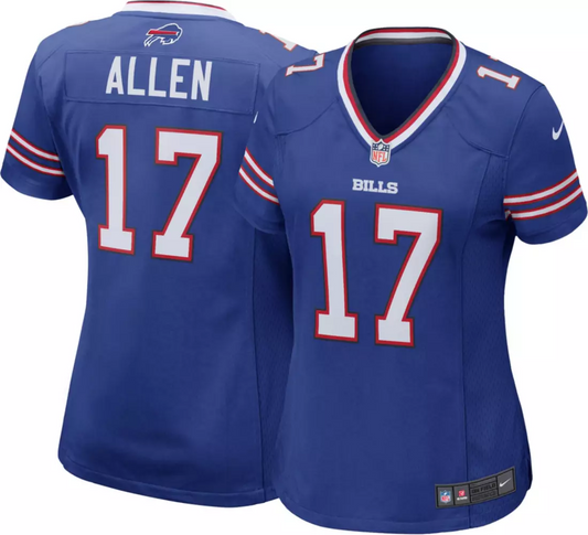 Women's Buffalo Bills Josh Allen Game Jersey Royal Blue