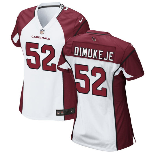 Victor Dimukeje Arizona Cardinals Nike Women's Game Jersey - White