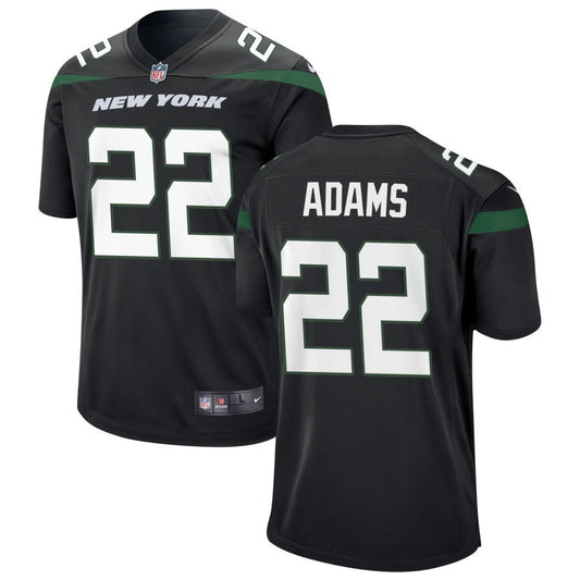 Tony Adams New York Jets Nike Youth Game Jersey - Black