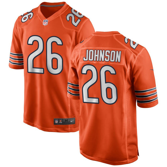 Quindell Johnson Chicago Bears Nike Alternate Game Jersey - Orange