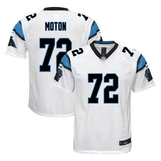 Taylor Moton  Carolina Panthers Nike Youth Game Jersey - White