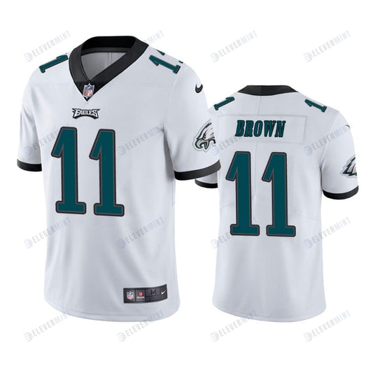 Philadelphia Eagles A.J. Brown 11 White Vapor Limited Jersey