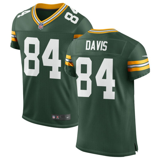 Tyler Davis Green Bay Packers Nike Classic Elite Jersey - Green