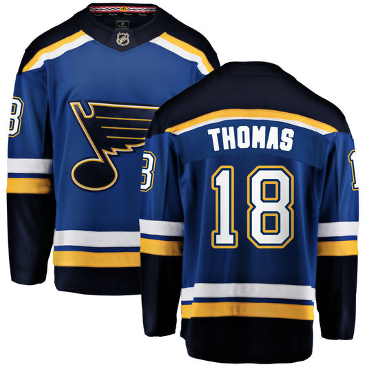 Robert Thomas St. Louis Blues Fanatics Branded Home Breakaway Jersey - Blue