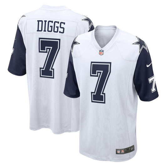 Trevon Diggs Dallas Cowboys Nike Alternate Game Jersey - White