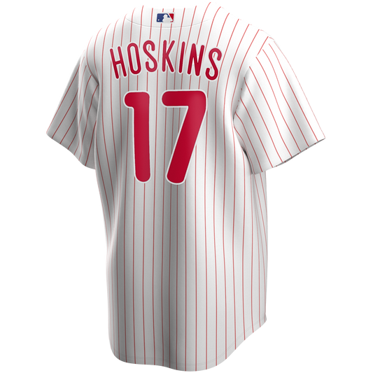 Rhys Hoskins Youth Jersey - Philadelphia Phillies Replica Kids Home Jersey