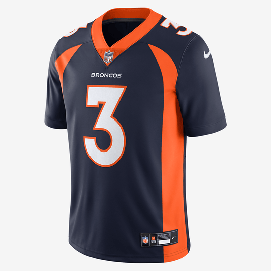 Russell Wilson Denver Broncos Men's Nike Dri-FIT NFL Limited Football Jersey - Navy