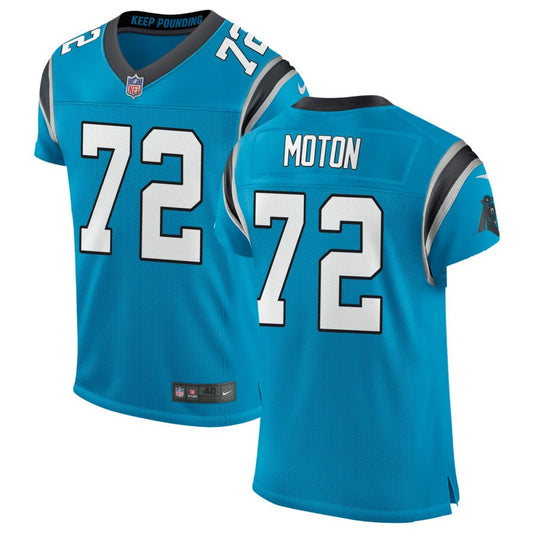 Taylor Moton Carolina Panthers Nike Classic Elite Jersey - Blue