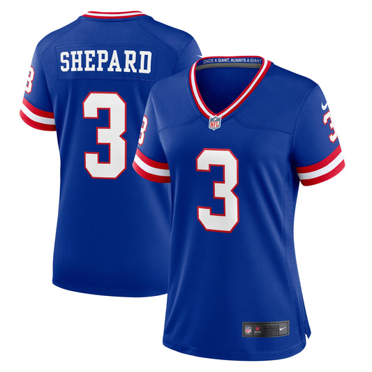 Sterling Shepard New York Giants Nike Women's Classic Player Game Jersey - Royal