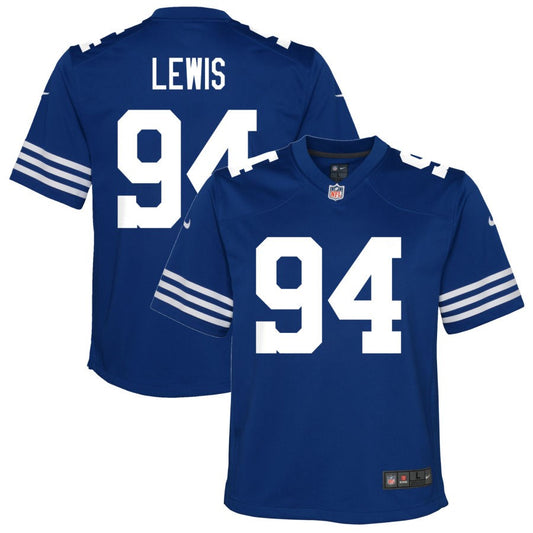 Tyquan Lewis Indianapolis Colts Nike Youth Alternate Game Jersey - Royal