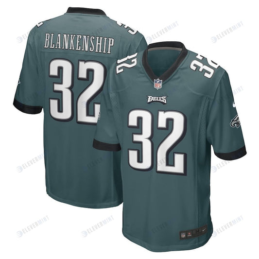 Reed Blankenship Philadelphia Eagles Game Player Jersey - Midnight Green