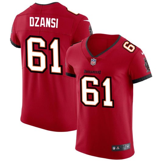 Silas Dzansi Tampa Bay Buccaneers Nike Vapor Elite Jersey - Red