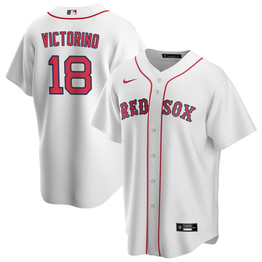 Shane Victorino Boston Red Sox Nike Home RetiredReplica Jersey - White