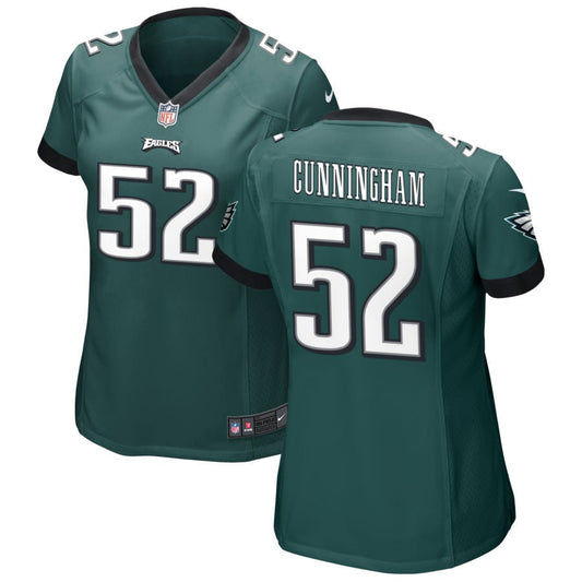 Zach Cunningham Philadelphia Eagles Nike Women's Game Jersey - Midnight Green